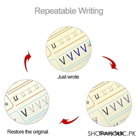 (Set of 4) Sank Magic Book for Kids