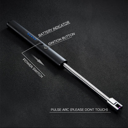 Metal House Electric Arc Lighter USB chargeable