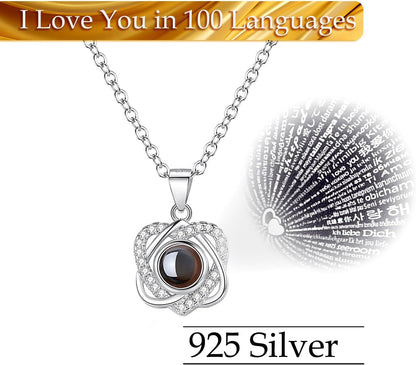 Eternal Roses Box with Necklace - Eternal Rose Love