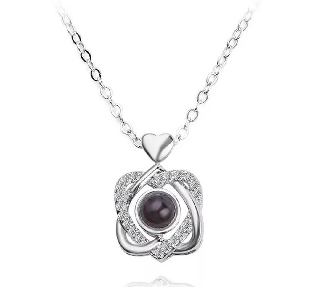 Eternal Roses Box with Necklace - Eternal Rose Love
