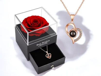 I love you in 100 Languages necklece